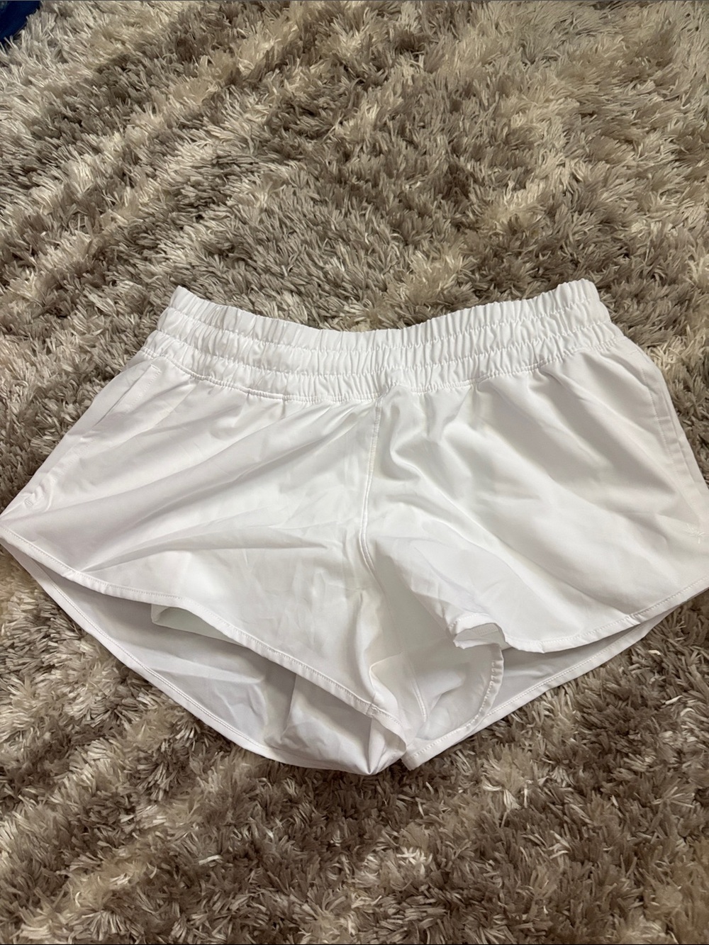 Offline Women's White Athletic Running Shorts